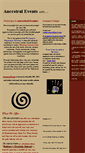 Mobile Screenshot of ancestralevents.com